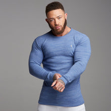 Load image into Gallery viewer, Father Sons Classic Blue Super Slim Jumper - FSH222