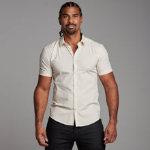Load image into Gallery viewer, Father Sons Super Slim Stretch Classic Sand Short Sleeve - FS239