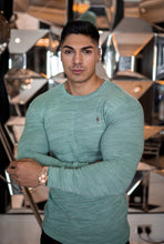 Load image into Gallery viewer, Father Sons Classic Green Super Slim Jumper - FSH233