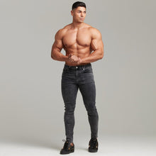 Load image into Gallery viewer, Father Sons Slim Stretch Black Acid Wash Jeans - FSH301