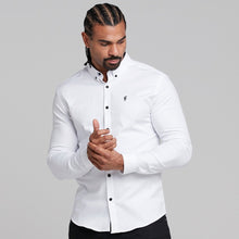 Load image into Gallery viewer, Father Sons Super Slim Stretch Classic Oxford White - FS300 (PRE ORDER / DISPATCH DATE 17TH JULY)