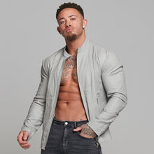 Load image into Gallery viewer, Father Sons Grey Lambs Leather Jacket - FSH314