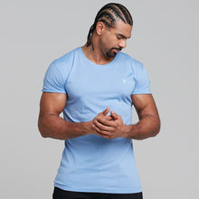 Load image into Gallery viewer, Father Sons Light Blue Bamboo Crew - FSH224