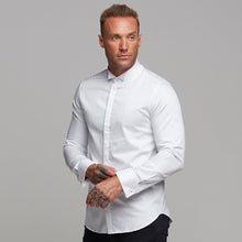 Load image into Gallery viewer, Father Sons Classic White Formal Luxe Egyptian Cotton - FS405