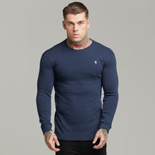 Load image into Gallery viewer, Father Sons Classic Navy Super Slim Jumper - FSH410
