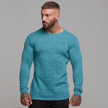 Load image into Gallery viewer, Father Sons Classic Teal Super Slim Jumper - FSH232