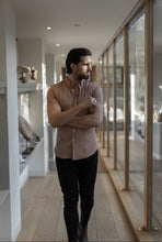 Load image into Gallery viewer, Father Sons Classic Tan Lyocell Short Sleeve - FS462