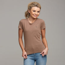 Load image into Gallery viewer, TEGAN TAUPE TEE -CT048
