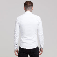 Load image into Gallery viewer, Father Sons Super Slim Stretch Classic Oxford White - FS300 (PRE ORDER / DISPATCH DATE 17TH JULY)
