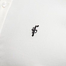Load image into Gallery viewer, Father Sons Super Slim Stretch Ribbed Cream Short Sleeve - FS406
