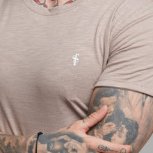 Load image into Gallery viewer, Father Sons Taupe Slub Crew - FSH261
