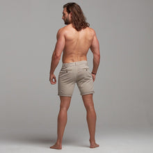 Load image into Gallery viewer, Father Sons Slim Fit Beige Chino Shorts - FSH146
