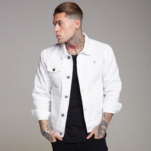 Load image into Gallery viewer, Father Sons White Denim Jacket - FSH186
